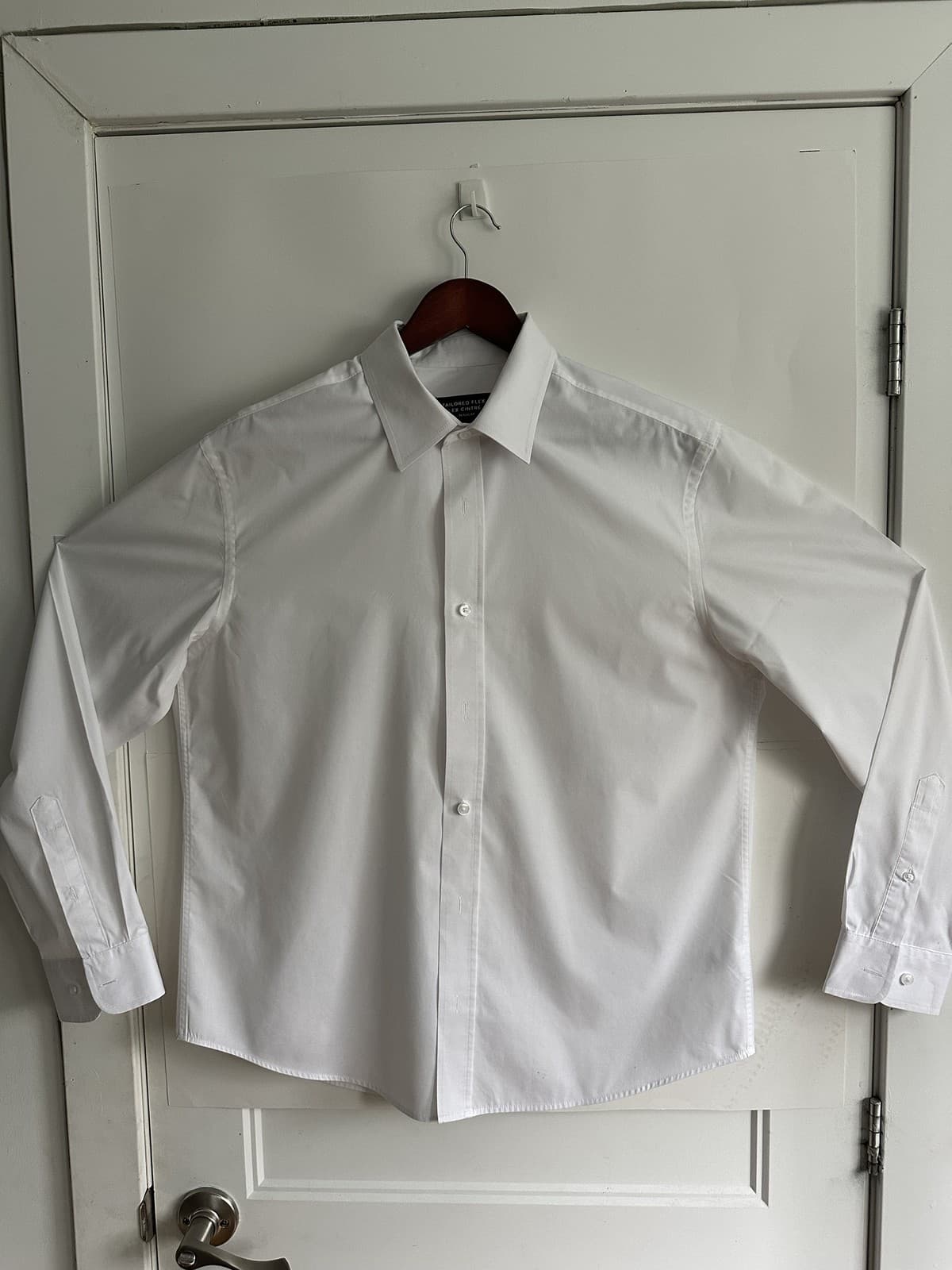Chemise blanche après repassage