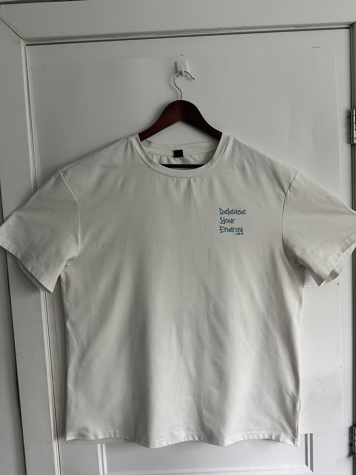T-shirt en coton après repassage